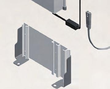 âûñîòà ôðîíòà > 300 mm - èñïîëüçîâàòü 4 øò. 8 a. Listwa mocuj¹ca / Mounting strip / Êðåï æíàÿ íàêëàäêà b.