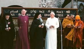Dla przykładu, 20 Września 2016 roku papież Franciszek wybiera się na multi-religijne spotkanie do Asyżu.