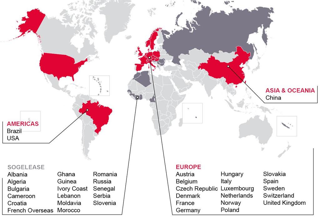 Grupa Societe Generale na świecie ratingi AA (low) DBRS, A S&P, A2 Moody s, A Fitch