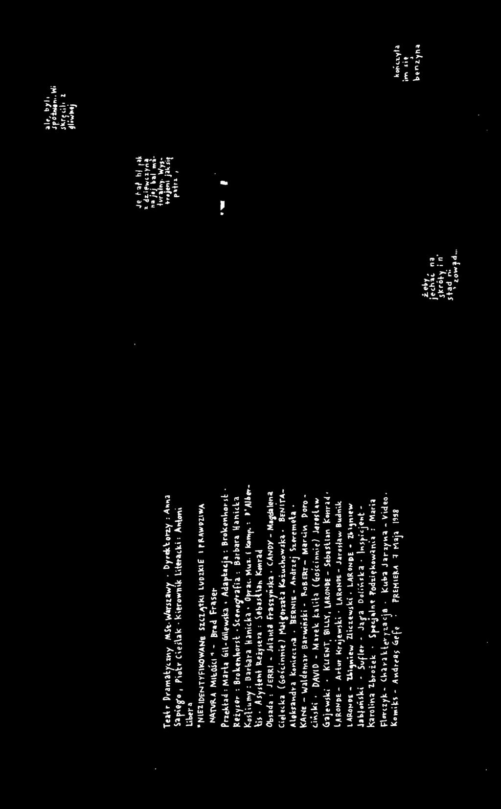 ie) J4ro~lo1 G-ijew5ki l<lll:nt, 8\LL"(, laronbe - Sebasli~n Kottra4 l.ąr.oivl>e - Arłur Kr jewslc.i LARoNl>E - Jaroj~aw 81.tcłn\k lallol"h - 1.1.i,"'iew Z.licuw.ski. LARONDE - Z&.