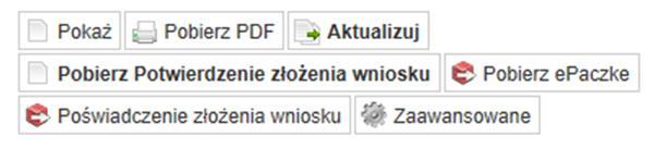 Część II Instrukcja Krok Po Kroku od założenia konta do złożenia i wysłania wniosku Aktualizacja Wniosku UWAGA!