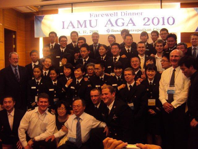 Wyprawa naukowa IAMUS11 2010, Busan, Korea Południowa W dniach 14-18 października 2010 roku w Busan głównym mieście morskim Korei Południowej odbył się 11 coroczny generalny zjazd stowarzyszenia IAMU.