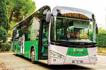 Irizar i2e przeznaczony do jazd testowych w Marsylii przetestowany nie tylko napęd elektryczny, lecz także systemy pozwalające na zautomatyzowanie jazdy autobusu.