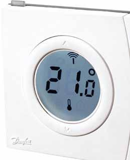 18 3. Regulacja temperatury w pomieszczeniu system Danfoss Link Z myślą o najbardziej wymagających użytkownikach został stworzony system bezprzewodowej regulacji Danfoss Link.