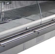 europa DESCRIPTION OF STANDARD UNIT: ABS sides Granite worktop Highlighted front Stainless steel storage chamber Gravity cooling Temperature range : +2 +8 C OPTIONS: Wood casing Automatic water