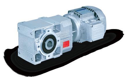 Przekładnie i motoreduktory modułowe standardy w przemyśle do każdych warunków Seria A Seria C Seria F Seria S