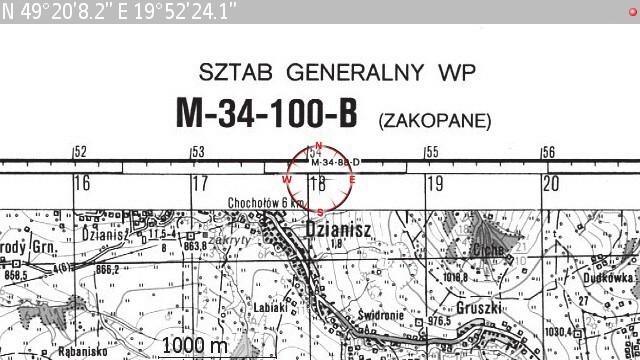 Co nieco o mapach Elementy tworzące mapę: - ramka (zawiera opis mapy oraz linii siatki) - siatka