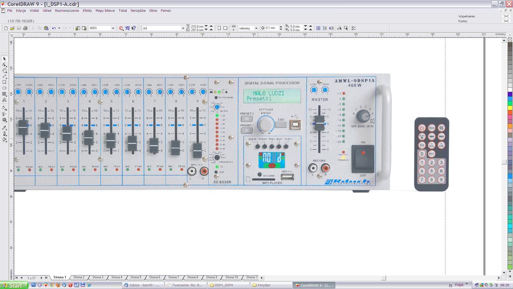 AMWLC-9DSP4A/400+100 E L E K T R O A K U S T Y K A J a n R d u c h 4 4-3 4 0 G o d ó w, ul.