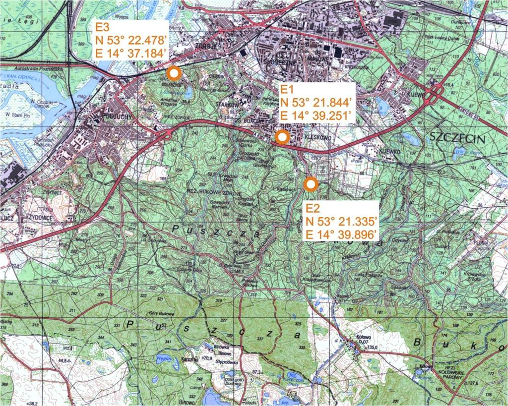 BIULETYN nr 2 Zawody Centralnego Terminarza Zawodów (współczynnik 1.10) 1. ORGANIZATOR Klub Orientacji Sportowej BnO Szczecin Ul. Somossiery 32c 71-181 Szczecin 2.