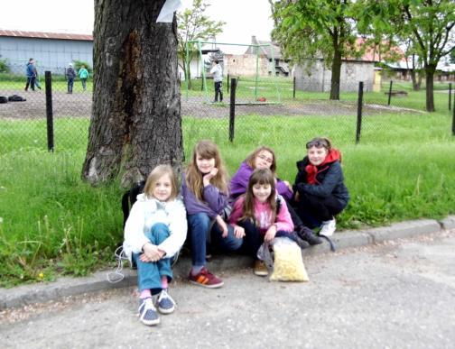 Następnie udaliśmy się szlakiem niebieskim w