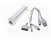 zestawie  zestawie  zestawie kabel USB i końcówki: Nokia, Iphone4 oraz