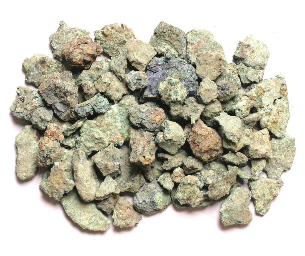 In Krakow, in the Great Scales, half-products were found and their metal science analysis indicates that they come from different stages of metallurgical production (Fig 4).