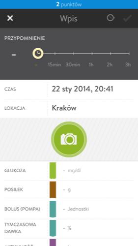 Zbieranie punktów Dostajesz punkty za każdy wpis. Nie ma żadnego znaczenia, czy wpisujesz odpowiedni czy nieodpowiedni wskaźnik. Każdej informacji przypisywane są punkty.