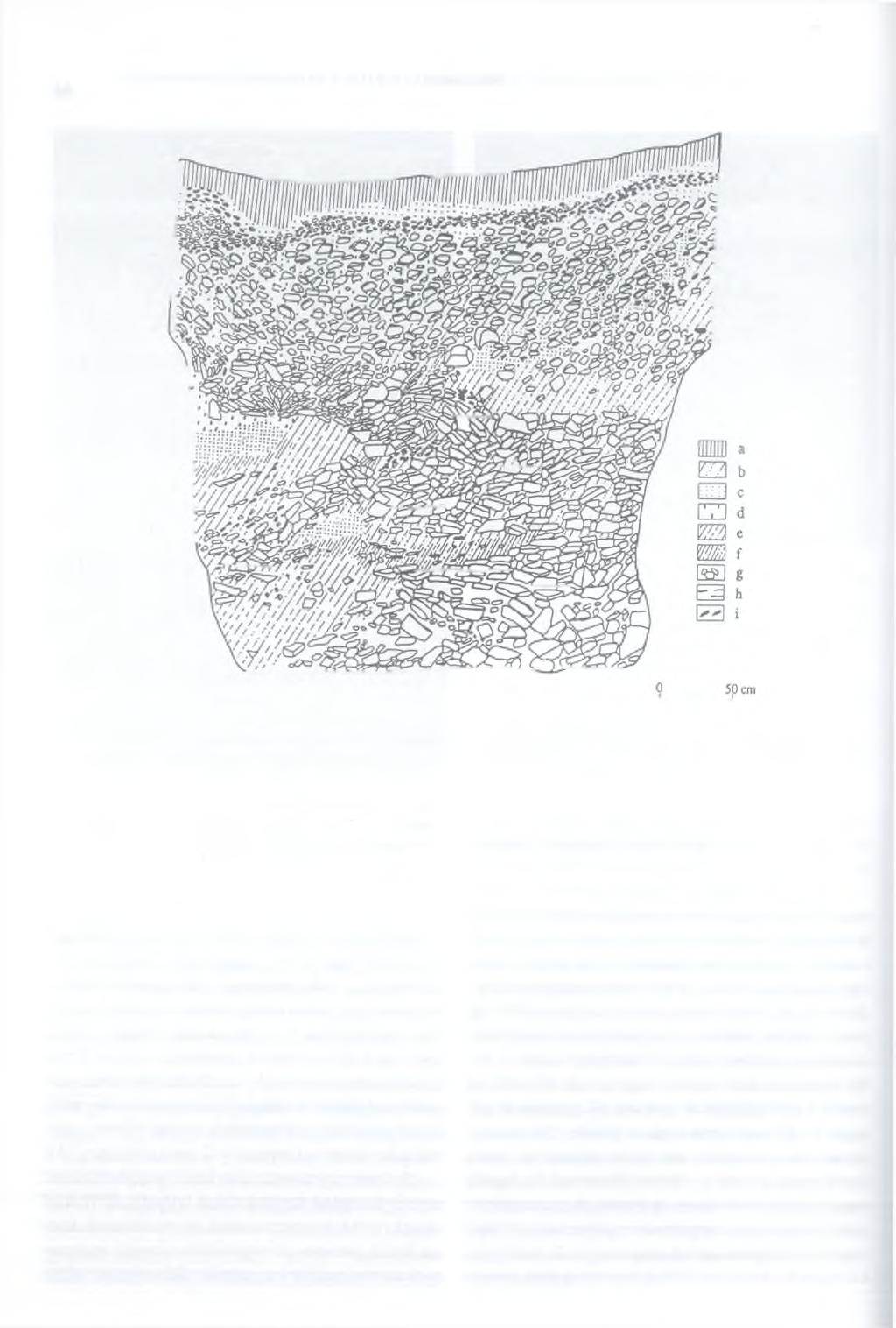 46 JACEK LECH Ryc. 28. Krzemionki Opatowskie. Profil szybu 8/669 zamieszczony przez W. Migała (Ryc. 7 ze s. 77).