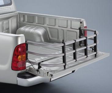 Lekkie, aluminiowe przedłużenie przestrzeni bagażowej firmy Mountain Top umożliwia bezpieczny