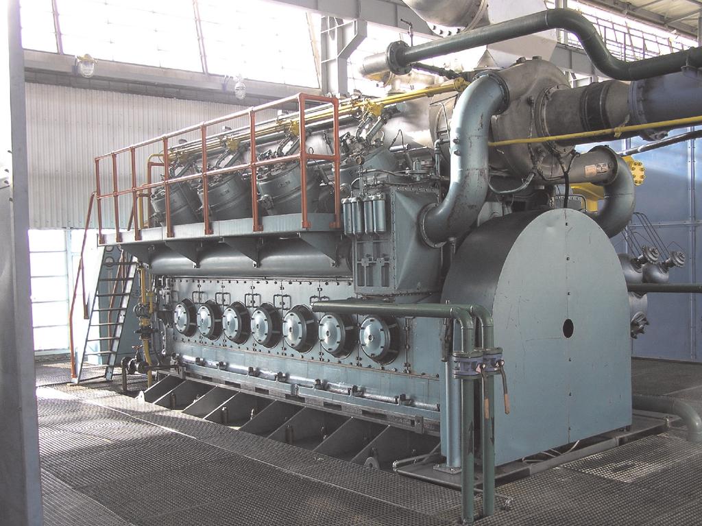 Test results of an external exhaust gas recirculation system... Table 1. Technical data of the engine of Integral Engine-Compressor Cooper Bessemer GMVH-8 Tabela 1.