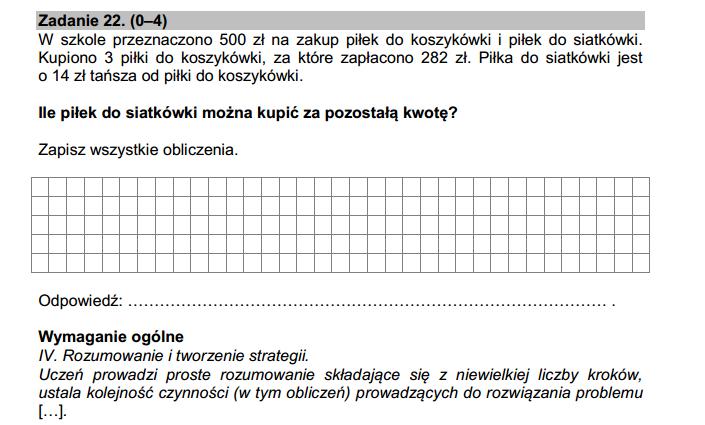 ROZUMOWANIE I TWORZENIE STRATEGII SPRAWDZIAN SZÓSTOKLASISTY W 2015 ROKU OGÓLNE INFORMACJE W 2015 roku uczniowie będą po