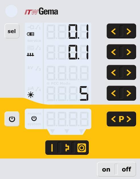 S3 S6 S19 S13 Wyświetlacze i LED, Poziom 2 Opis Funkcja S3 Powietrze odmuchowe elektrody (wyświetlane w Nm³/h) S6