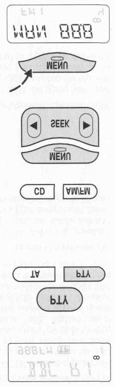 4050, 5000 i 6000 CD WSKAŹNIK ODBIORU STEREO Wskaźnik ten pojawia się, gdy odbierany jest sygnał stereofoniczny.