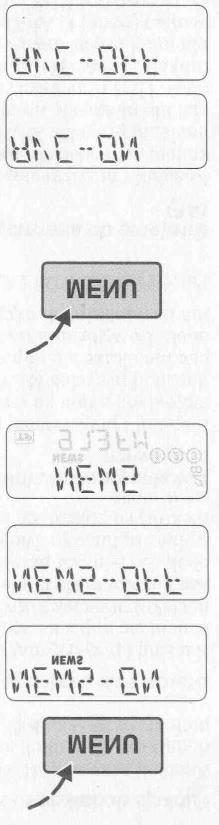 6006E Wiadomości (News) (nie dotyczy zakresu AM) Naciska] przycisk MENU, dopóki na wyświetlaczu nie ukaże się napis pokazany na rysunku obok.