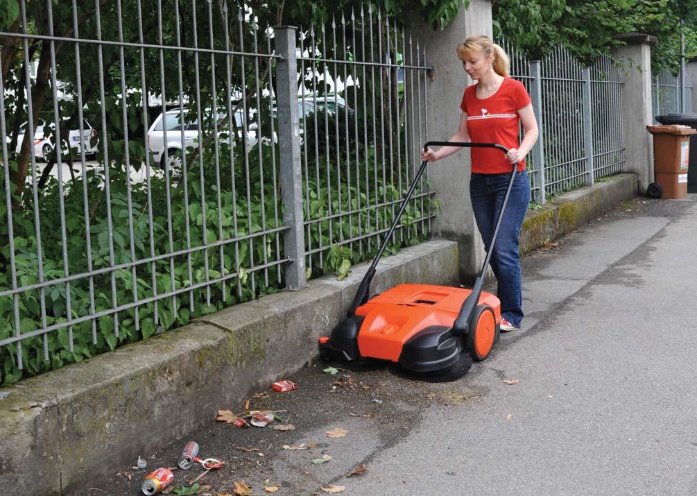 Zamiatarki serii 600 ZAMIATARKA SERII 600 System zamiatania