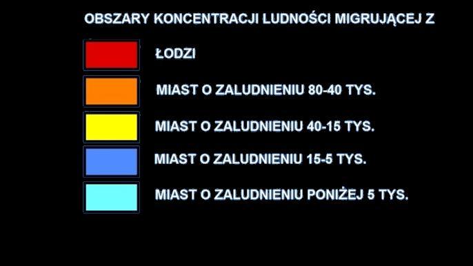 PROBLEMY DEMOGRAFICZNE MIAST OBSZARY MIGRACJI LUDNOŚCI