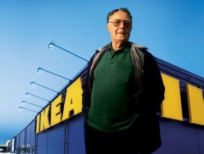 Przypadek IKEA (Ingvar Kamprad Elmtaryd Agunnaryd od 1943) # Ingvar Kamprad 7 najbogatszy
