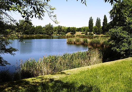 Park Szczęśliwicki Park Szczęśliwicki park miejski na warszawskiej Ochocie między ulicą Włodarzewską a