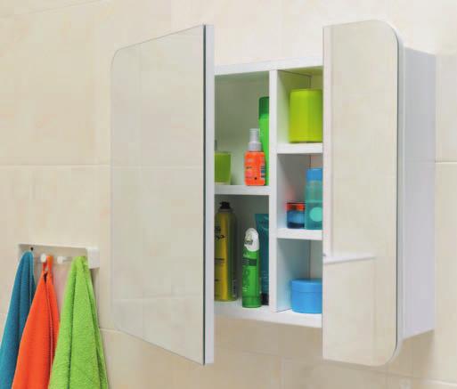 biała 615 x 400 x 431 (mm) S910-006 PURE 80, biała 715 x 400 x 431