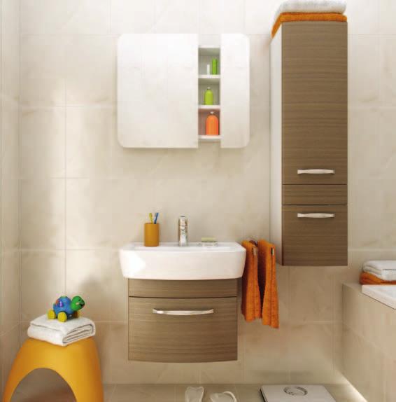 PURE 80, JASNY ORZECH 715 x 400 x 431 (mm) S910-014 SŁUPEK PURE, JASNY ORZECH 325 x 1200 x 301 (mm) S910-009 14