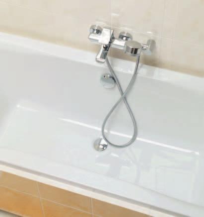 Wszystkie wanny z linii Pure Silver Protect chroni innowacyjny składnik