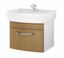 60, jasny orzech 520 x 400 x 416 (mm) S910-012 szafka podumywalkowa PURE 70, jasny orzech