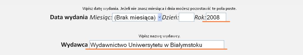 Należy podać dane wszystkich autorów.