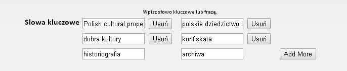 DEPONOWANIE KROK PO KROKU JĘZYK Wybierz język publikacji z podanej listy. Jeżeli języka brakuje na poniższej liście proszę wybrać "Inny". Jeżeli wprowadzana pozycja nie ma żadnego języka (np.