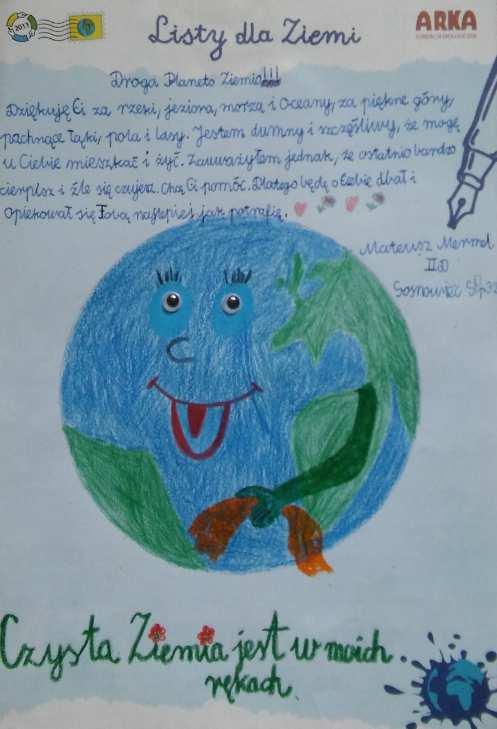 segregowali śmieci, tworzyli plakaty (Martyna