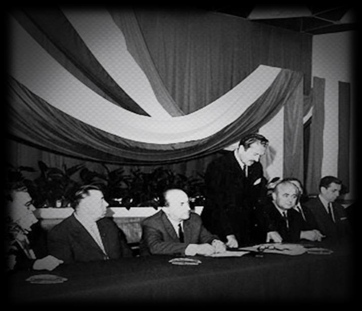 1959 Rządy Polskiej Rzeczypospolitej Ludowej i Węgierskiej Republiki Ludowej podpisują w Budapeszcie