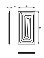 1 Coefficient λ [W/mK]: 200 produktu Product dimensions Ciężar całkowity płyty bez wody Total weight of board without water Wydajność chlodzenia (W/m 2 ) Cooling capacity (W/m 2 ) HLK Stuttgart