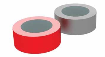 55 Taśma dwustronnie klejąca Double-sided adhesive tape Taśma dwustronnie klejąca znajduje zastosowanie przy mocowaniu szyn do ogrzewania podłogowego do warstw izolacyjnych.