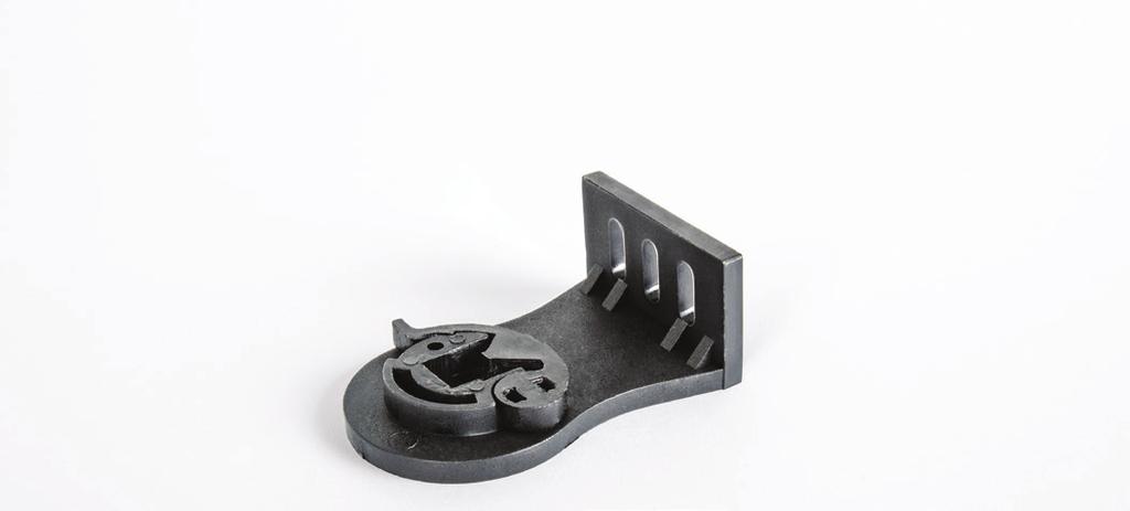 x 1 mm do rolet wolnowiszących 14250 Black PVC holder for