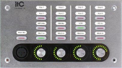 System matrycowy TS-P880 TS-P881B Manipulator ścienny Sieciowy manipulator ścienny zgodny z standardem TCP/IP Programowalne pokrętło obrotowe Programowalny słupkowy wskaźnik LED Programowanie funkcji