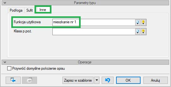 w pomieszczeniach, Rysunek 43 Natężenie oświetlenia - grupowanie pomieszczeń, Rysunek 44