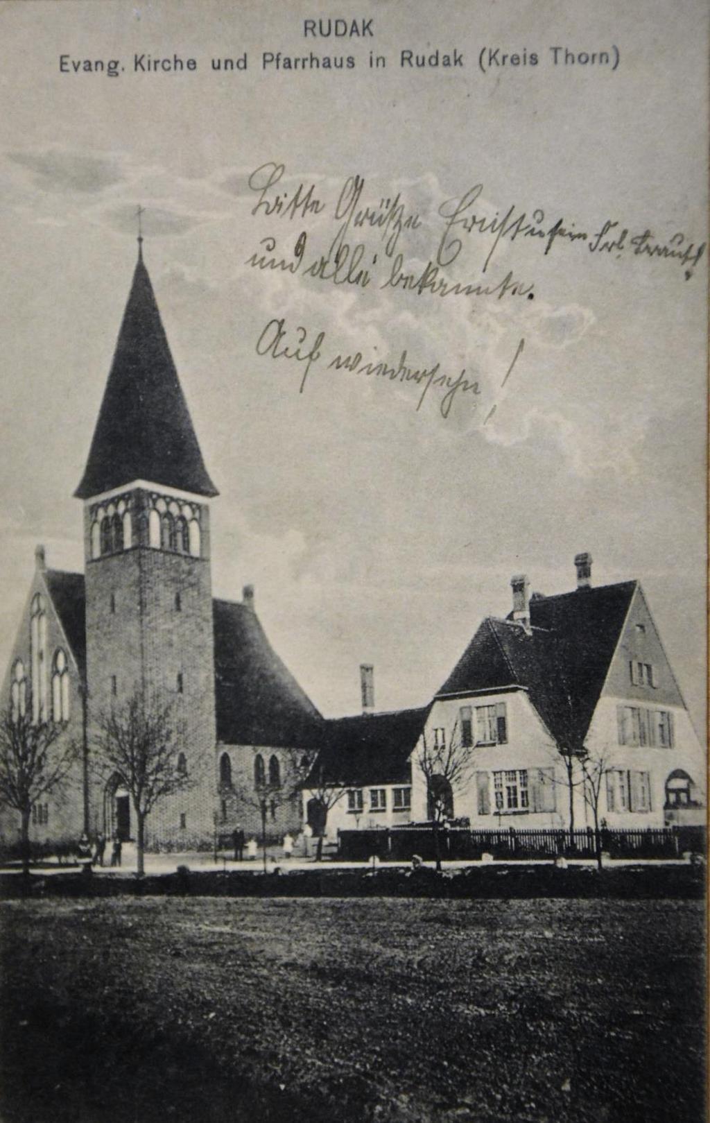 W 1904 roku powołano do życia samodzielną parafię w Rudaku-Stawkach, Kirchengemeinde Rudak-Stewken.