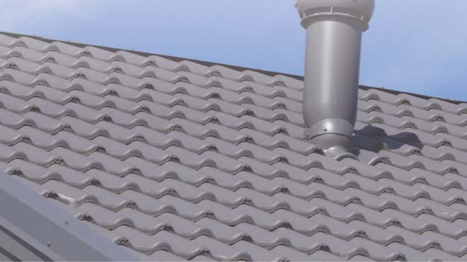 Przejścia dachowe przeznaczone są do rur o średnicach Ø 0, Ø 25 i Ø 60 mm.