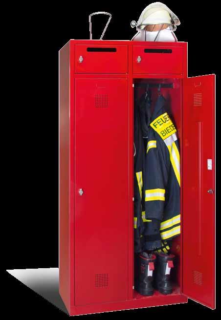 Szafy strażackie Sprawdzone, bezpieczne i dostosowane do potrzeb Szafy strażackie C+P zaprojektowane zostały przez doświadczonych fachowców z branży. Każdy detal został tu dopracowany.
