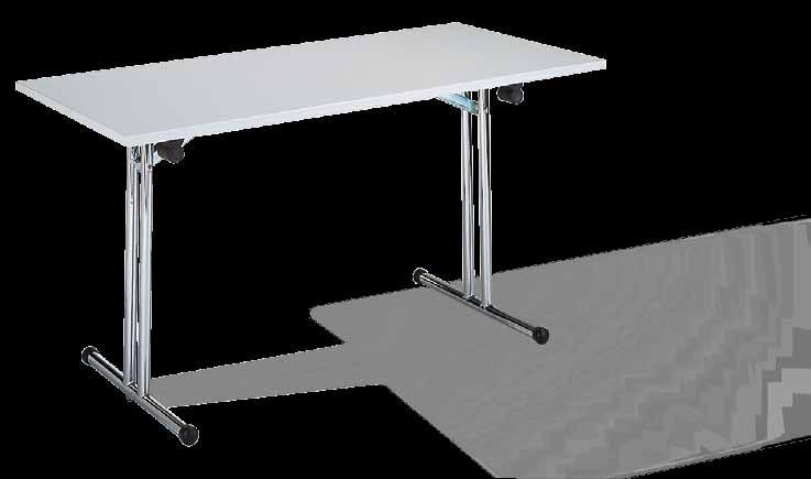 grupie Praktyczne stoły składane są idealnym rozwiązaniem dla małych i dużych sal konferencyjnych.