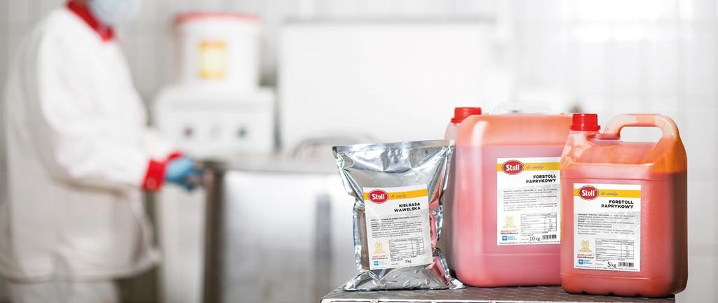 PRZEMYSŁ MIĘSNY Produkty STOLL MEAT dla przemysłu mięsnego Z technologią przetwórstwa mięsnego związani jesteśmy od początku naszej działalności.