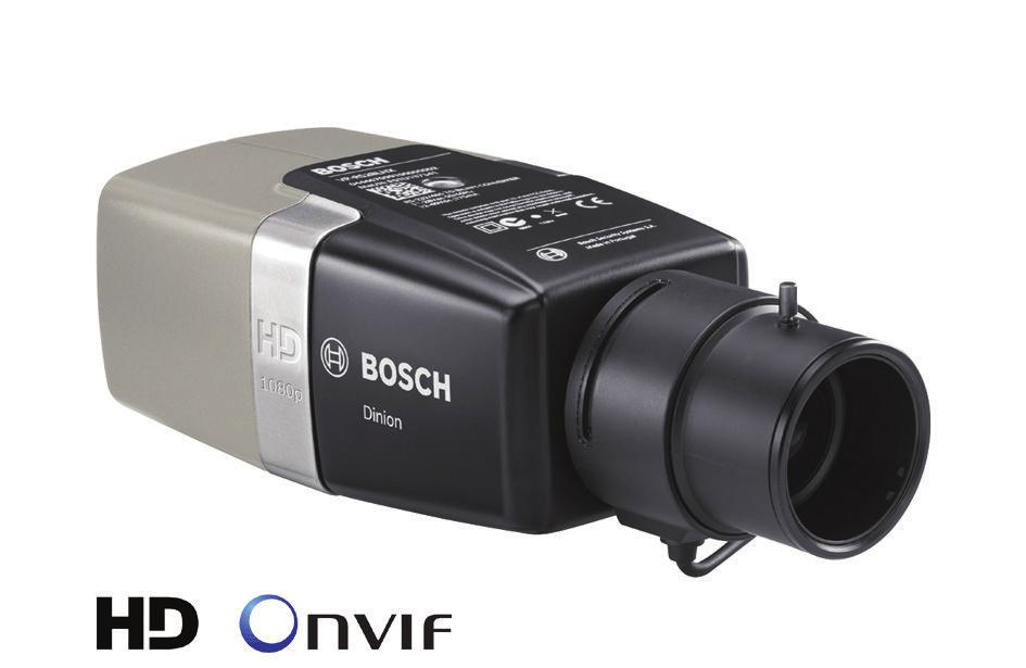 System telewizji przemysłowej (CCTV) NBN 832 Dualna kamera sieciowa DinionHD 1080p NBN 832 Dualna kamera sieciowa DinionHD 1080p Przetwornik dualny 1/2,7" CMOS ze skanowaniem progresywnym Wysoka