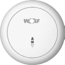 dzięki użyciu komputera lub urządzeń mobilnych i aplikacji Wolf Smartset - zasilanie 230V CWL