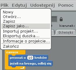 Definicja Algorytm Rysunek.. Przyciski obracania duszka Rysunek.