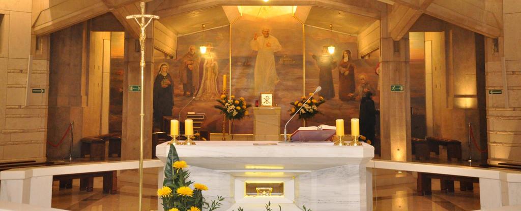 Zapraszamy Sanktuarium Błogosłaionego Pała II niedziela, 12 czerca 2011 17:52 Centrum Pała II "Nie lękajcie się!" kieruje słoa serdecznego zaproszenia naiedzenia Sanktuarium bł. Pała II. Zachęcamy Księży, Pielgrzymó i szystkich iernych złożenia śiadecta solidarnego dziękczynienia za Osobę i łaski pontyfikatu Papieża Polaka.